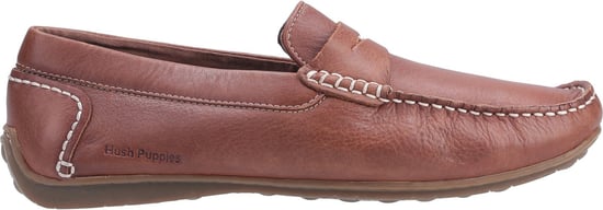 Hush Puppies Roscoe Leren Heren Bruine Bootschoenen - Image 4