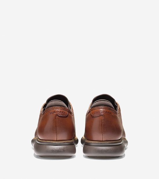 2.Zerogrand Laser Wing Oxford Lace Up Shoe