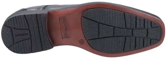 Hush Puppies Brandon Zwarte Leren Veterschoenen Voor Heren - Image 3