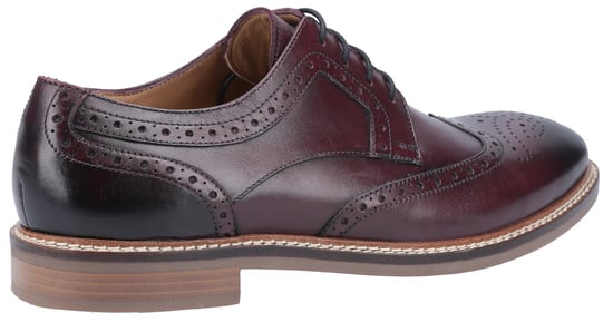 Hush Puppies Bryson Leren Heren Bordeaux Brogues Schoenen - Image 2