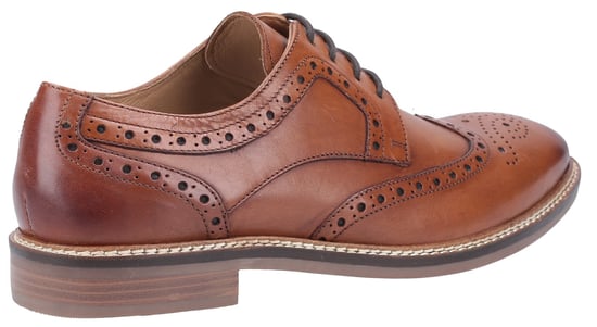 Hush Puppies Bryson Leren Heren Tan Brogues Schoenen - Image 2