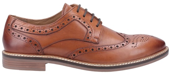 Hush Puppies Bryson Leren Heren Tan Brogues Schoenen - Image 4