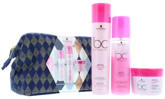 3 x Schwarzkopf Professional Bonacure Color Freeze 4 Piece Gift Set