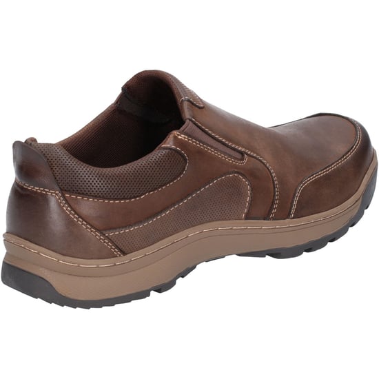 Hush Puppies Mens Jasper Slip On Padded Memory Foam Trainers