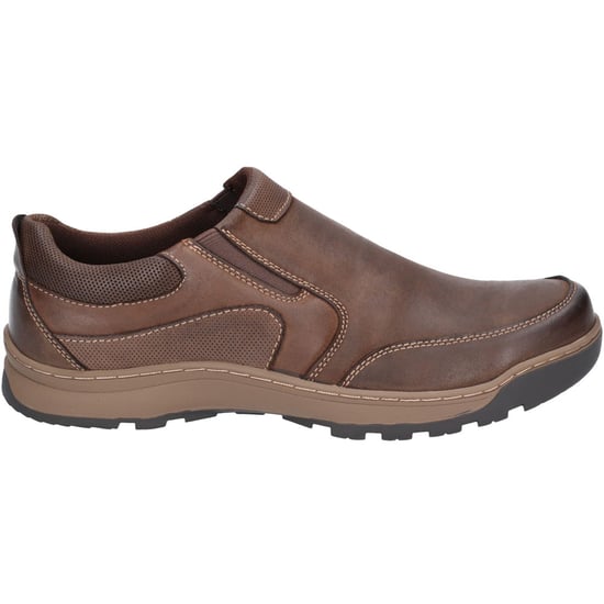 Hush Puppies Mens Jasper Slip On Padded Memory Foam Trainers
