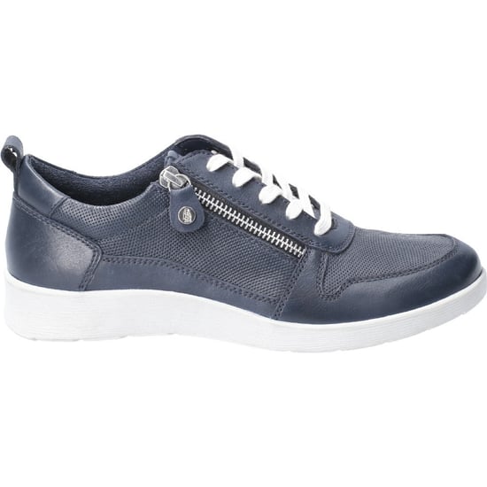 Hush Puppies Womens Roo Zip Up Lace Up Light Casual Shoes