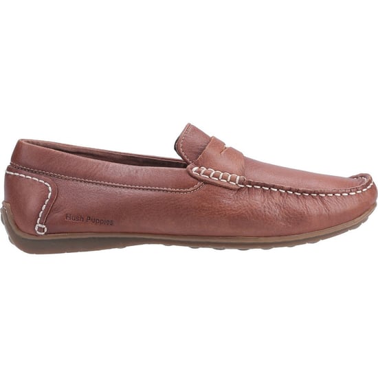 Hush Puppies Roscoe Leren Heren Bruine Bootschoenen - Image 2