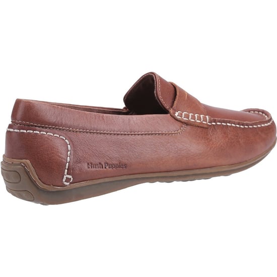 Hush Puppies Roscoe Leren Heren Bruine Bootschoenen - Image 3