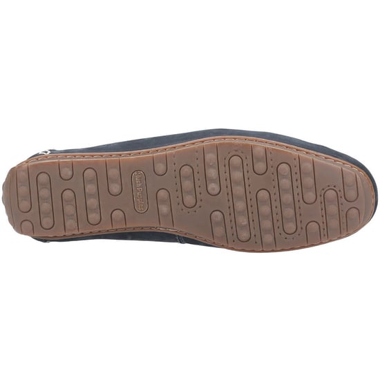 Hush Puppies Roscoe Leren Heren Marineblauwe Bootschoenen - Image 4