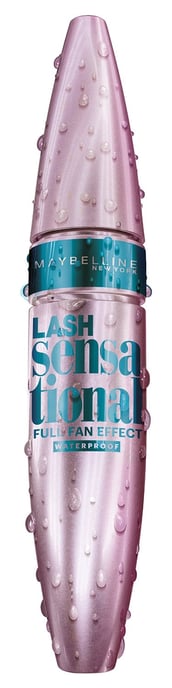 Maybelline Lash Sensational Vermenigvuldigende Waterproof Mascara Zwart 9,5 ml Nieuw - Image 1