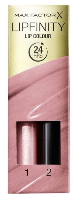 Max Factor Lipfinity Lipstick Two Step New In Box - 020 Angelic