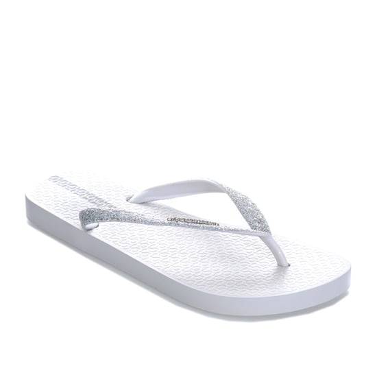 Women's Ipanema Lolita Glitter Flip Flops in White