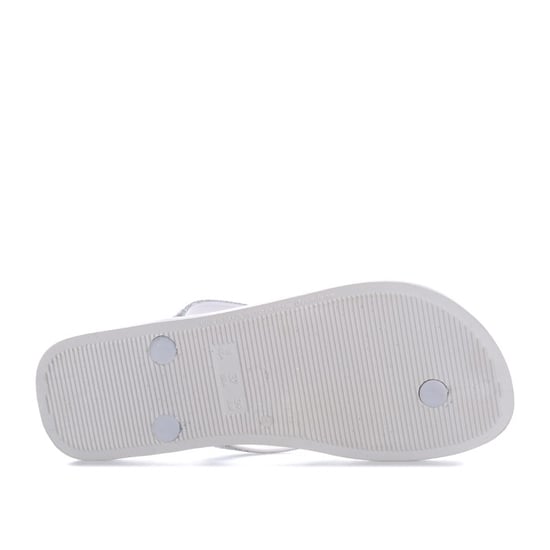 Women's Ipanema Lolita Glitter Flip Flops in White