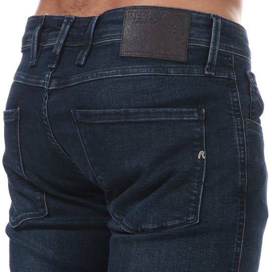 Denim Replay Anbass slimfit jeans met stretch voor heren - Image 6