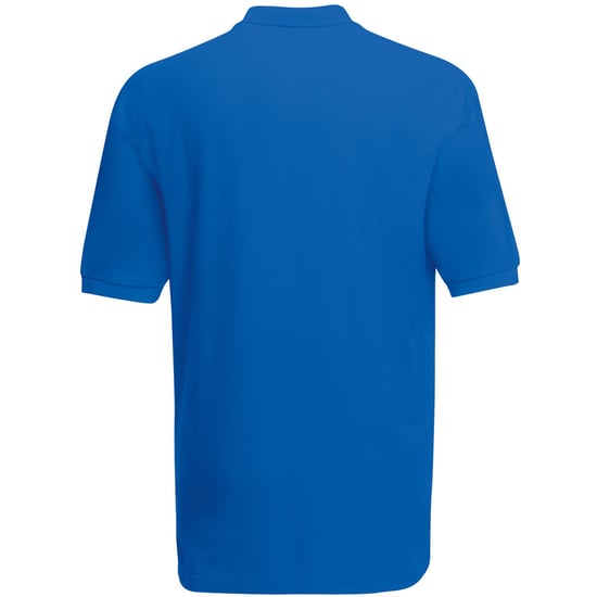 Fruit Of The Loom Premium Heren Poloshirt Met Korte Mouwen (Royaal Blauw) - Image 2