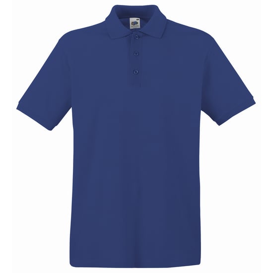 Fruit Of The Loom Premium Heren Poloshirt Met Korte Mouwen (Marine) - Image 1