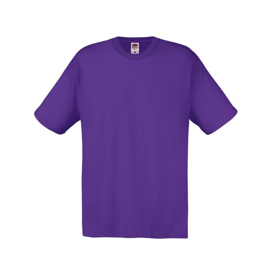 Fruit Of The Loom Heren Screen Stars Origineel Vol Cut T-shirt met korte mouwen (Paars) - Image 1