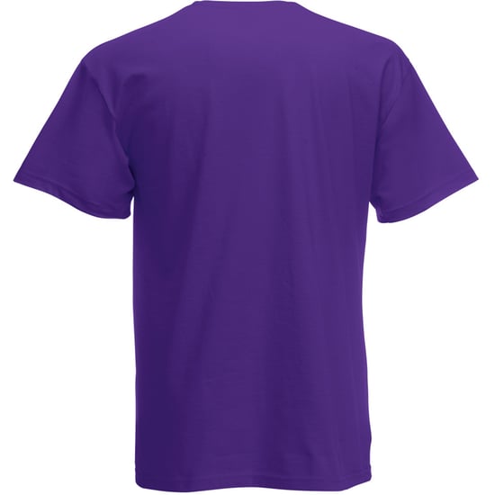 Fruit Of The Loom Heren Screen Stars Origineel Vol Cut T-shirt met korte mouwen (Paars) - Image 2