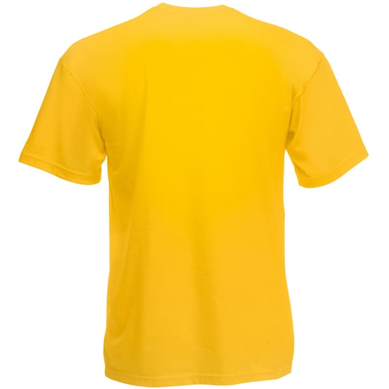Fruit Of The Loom Heren Screen Stars Origineel Vol Cut T-shirt met korte mouwen (Zonnebloem Geel) - Image 2