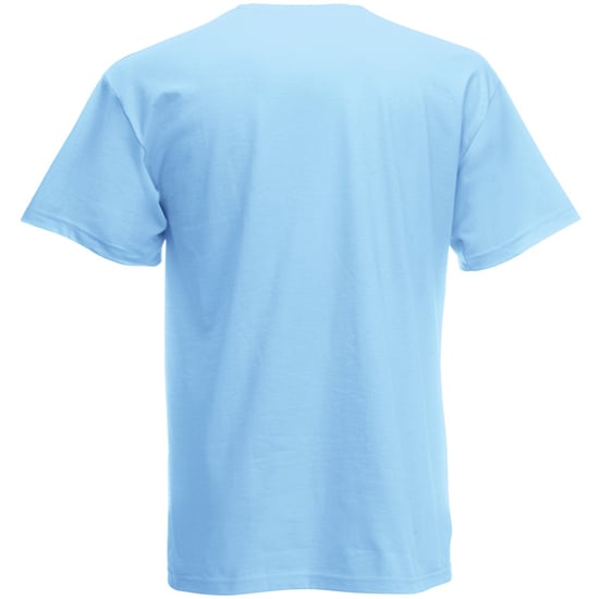 Fruit Of The Loom Heren Screen Stars Origineel Vol Cut T-shirt met korte mouwen (Hemel Blauw) - Image 2