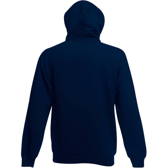 Fruit Of The Loom Heren Met Ritssluiting Sweatshirt Met Capuchon / Hoodie (Donker Marine) - Image 2