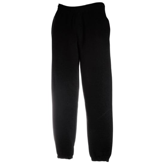 Fruit Of The Loom Heren Elastische Manchet Trainingsbroek / Joggingbroek (Zwart) - Image 2