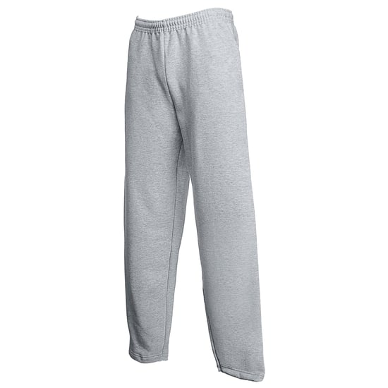 Fruit Of The Loom Heren Open Zoom Trainingsbroek / Joggingbroek (Heather Grijs) - Image 1