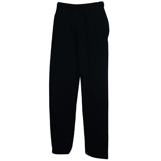 Fruit Of The Loom Heren Open Zoom Trainingsbroek / Joggingbroek (Zwart) - Image 1