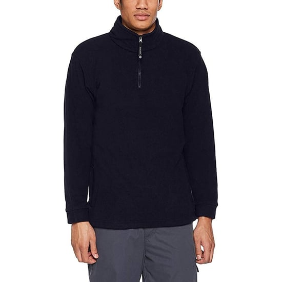 Regatta Thor Overhead Half Zip Anti-Pill Fleece Top (170 GSM) (Dark Navy)