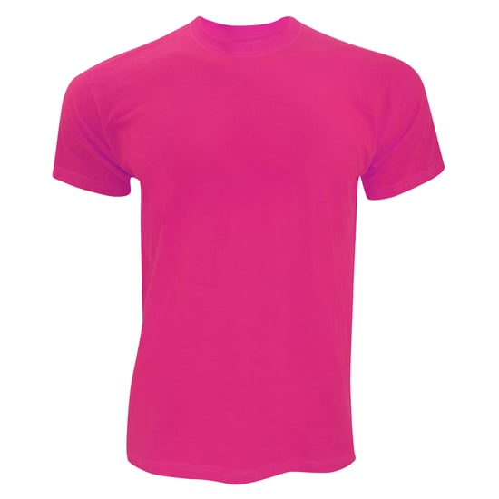 Fruit Of The Loom Heren Originele T-shirt korte mouwen (Fuchsia) - Image 1