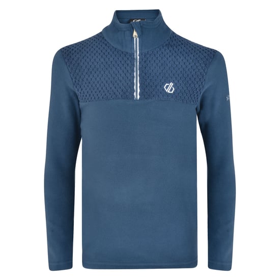 Dare 2B Kinderen/Kinderen Mountfuse Half Zip Fleece Top (Blauwe Vleugel) - Image 1