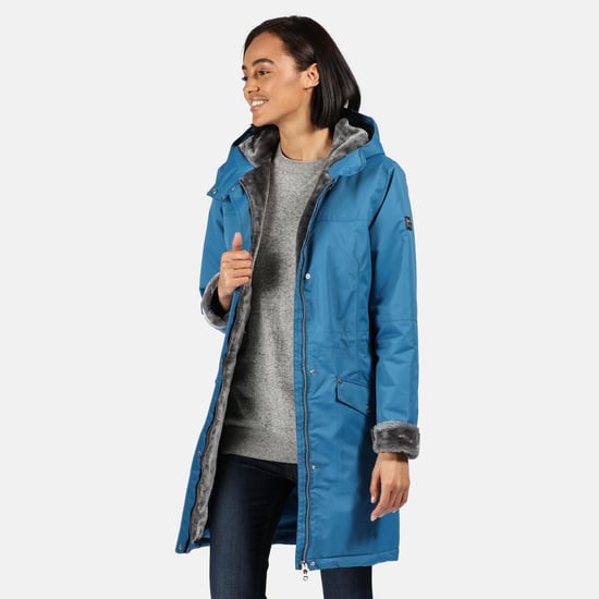 Regatta Dames/dames Rimona Hooded Waterdicht Jasje (Saffierblauw) - Image 2
