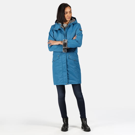 Regatta Dames/dames Rimona Hooded Waterdicht Jasje (Saffierblauw) - Image 4