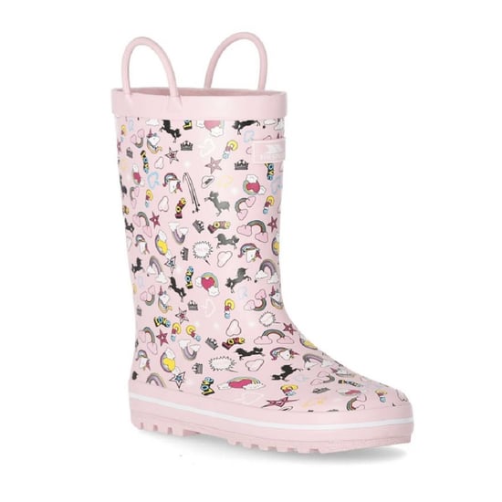 Trespass Childrens/Kids Starryton Wellington Boots (Pink)
