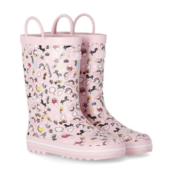 Trespass Childrens/Kids Starryton Wellington Boots (Pink)