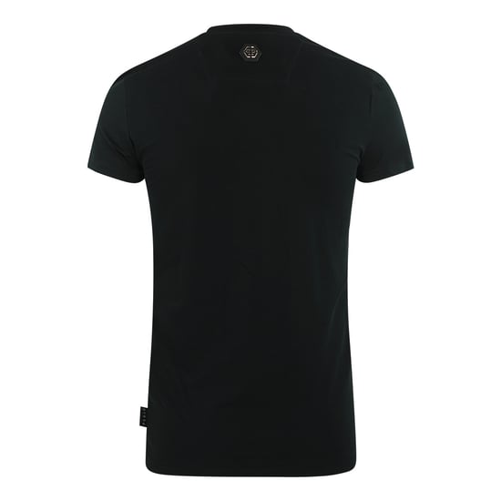 Philipp Plein groot meerkleurig doodshoofd zwart T-shirt - Image 2