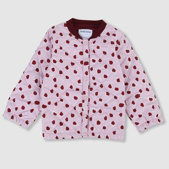 Painted Dot Jacket Pink