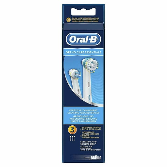 Oral-B Ortho Care Essentials Replacement Toothbrush Heads for Braces, Count 3