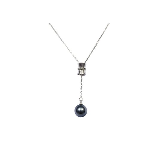 Swarovski - Grey Pearl Pendant, Swarovski Element Crystal