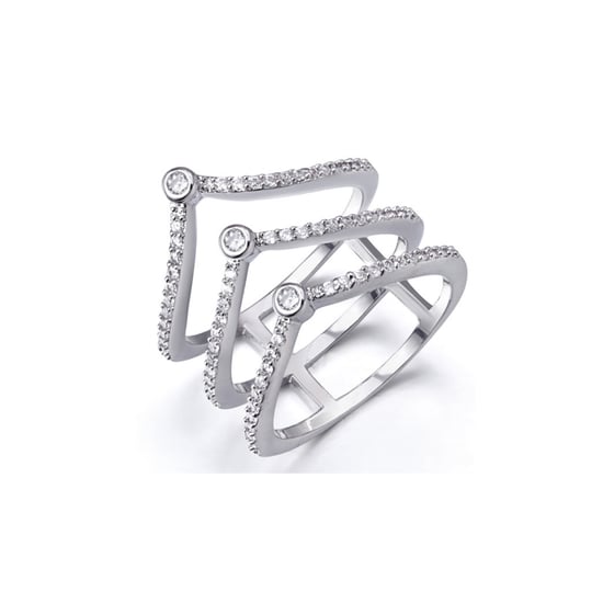 Swarovski - White Swarovski Elements Crystal Ring