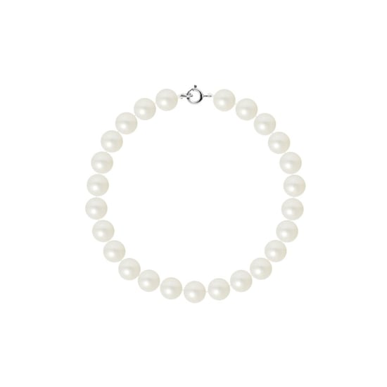 AA White Freshwater Pearl Women Bracelet and 750/1000 White Gold Clasp