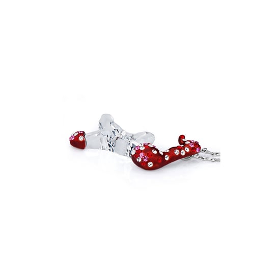 Swarovski - White Snowman Swarovski Crystal Element Pendant