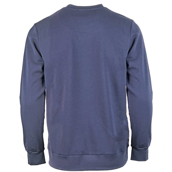 Aquascutum Box Logo Navy Sweatshirt - Image 2