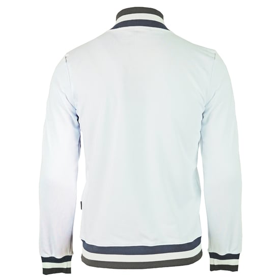Aquascutum A Logo Zip Sweater Witte jas - Image 2