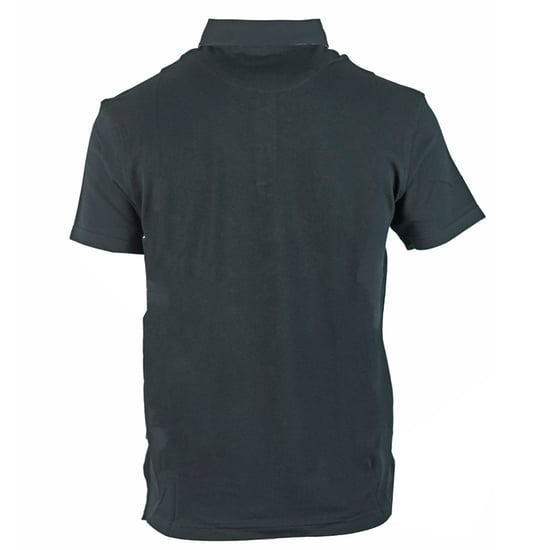 Aquascutum Check A Logo Black Polo Shirt - Image 2