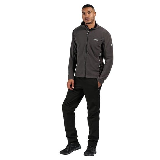 Regatta Mens Highton Cotton Full Zip Fleece Jacket