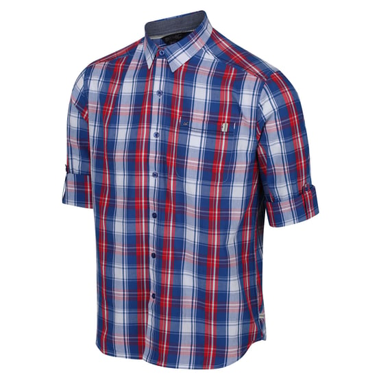 Regatta Mens Banning Cotton Oxford Long Sleeve Shirt