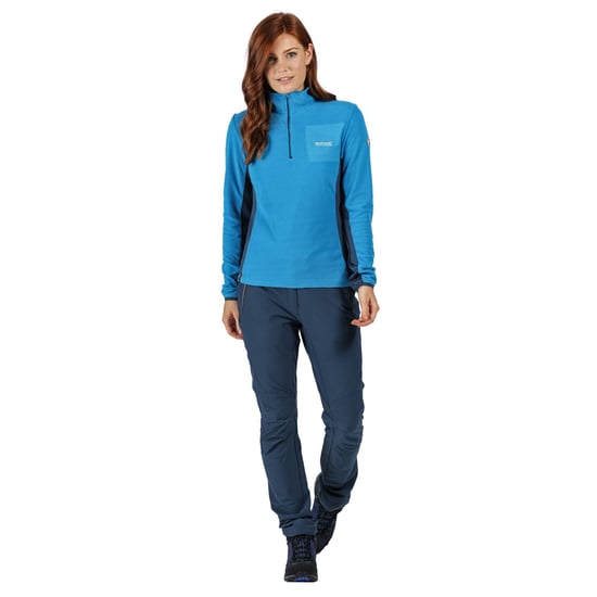 Regatta Womens Highton Half Zip Honeycomb Fleece Jacket