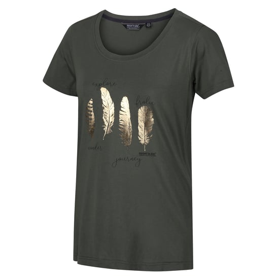 Regatta Womens Filandra IV Coolweave Cotton Graphic T Shirt
