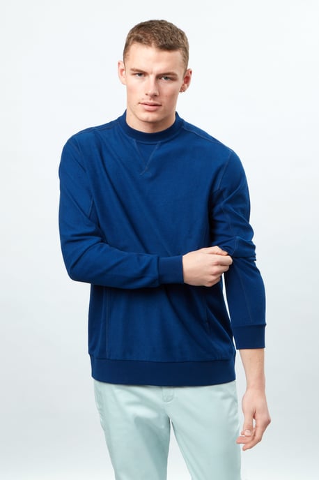Crew Neck Sweat Loopback cotton